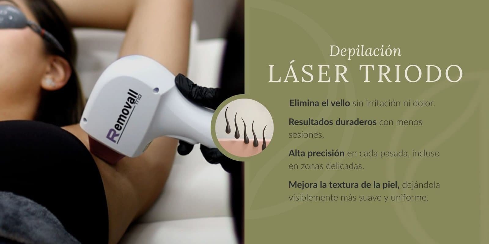 Depilacion Laser Triodo en Bogotá - Praesenti - Clínica Estética en Bogotá