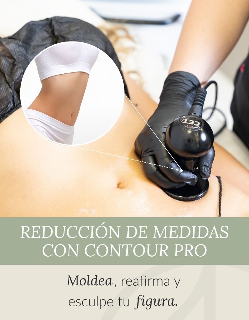 Reducción de medidas con Contour Pro - Praesenti Clinica Estética en Bogotá