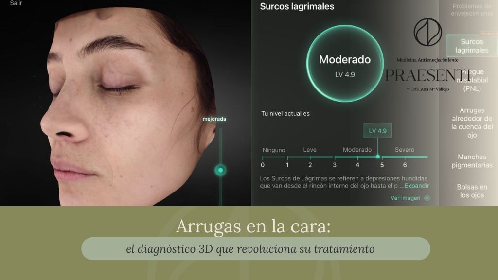 Diagnóstico para arrugas en la cara con Evalab en la clínica estética Praesenti de Bogotá 2