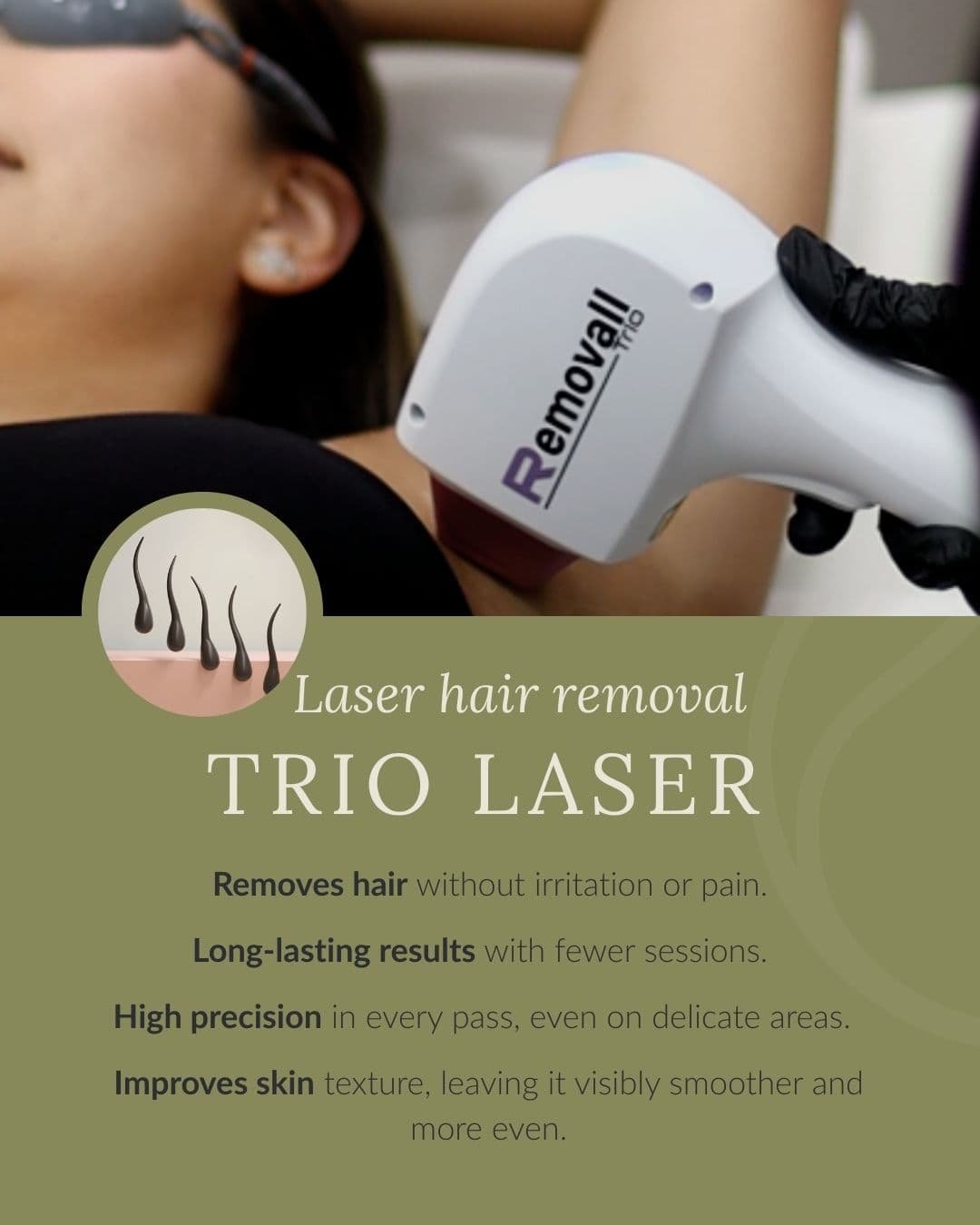 Laser hair removal in Colombia - Praesenti clinic