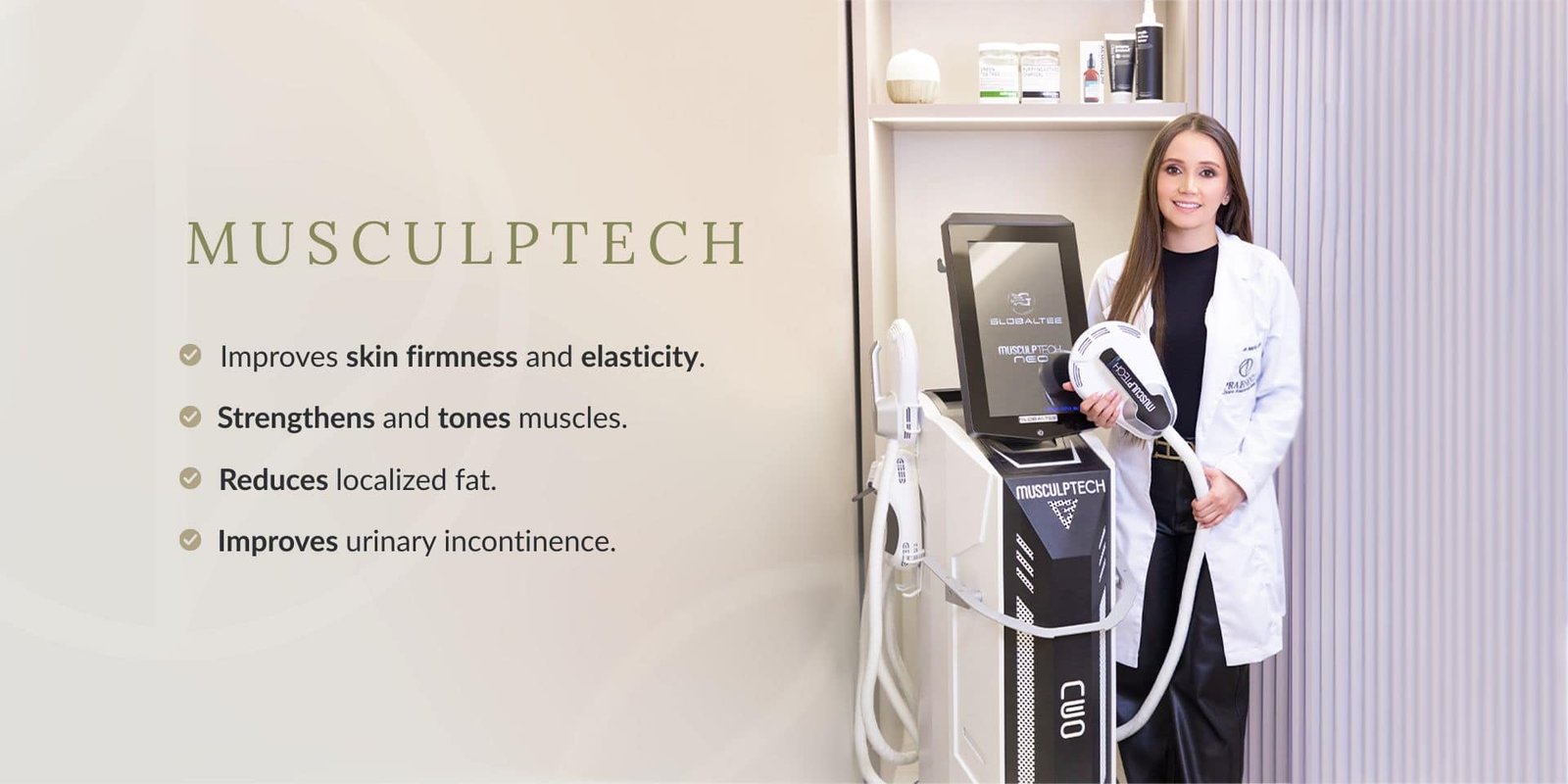 musculptech in Bogotá - Praesenti clinic