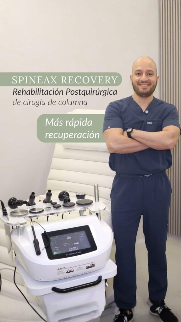 Manejo del dolor después de una cirugía de columna con tecnologías en Bogotá - Spineax Recovery