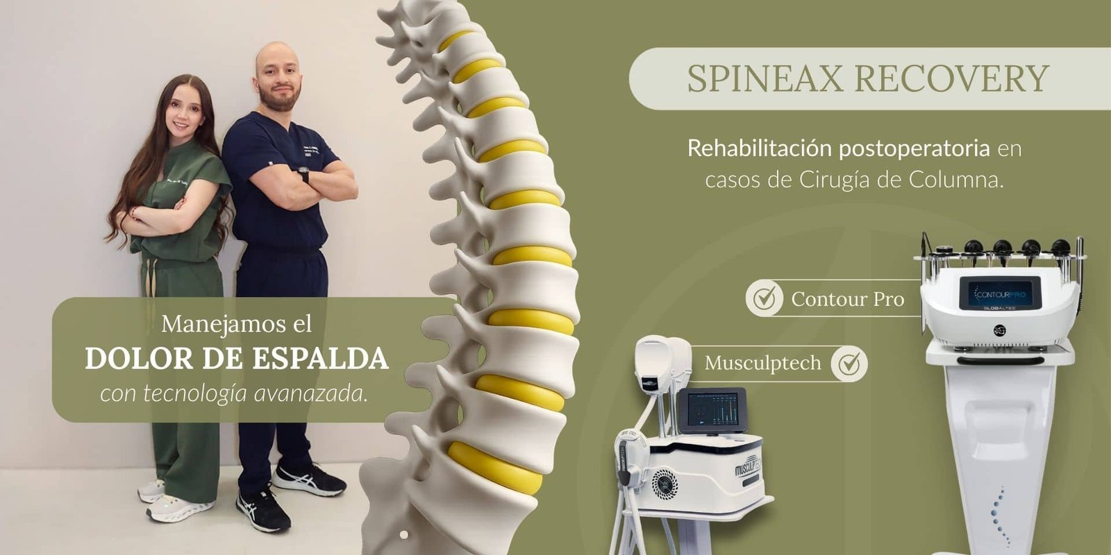 Spineax Recovery - Manejo avanzado del dolor lumbar en Bogotá con tecnologías - Protocolo para el manejo del dolor de espalda en Bogotá - Praesenti Clinic