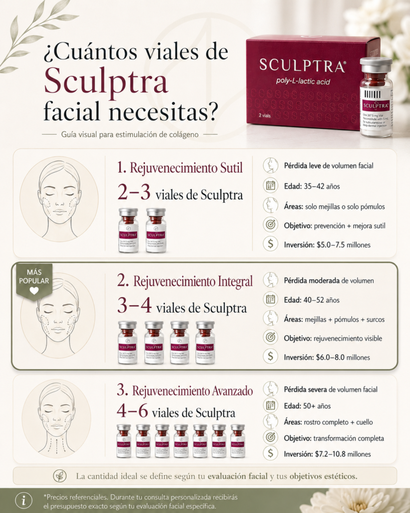 SCULPTRA CUANTOS VIALES NECESITO