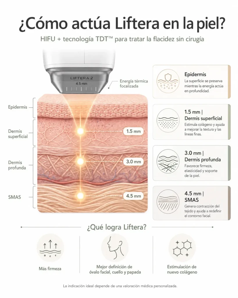 Cómo actúa liftera en la piel - clínica estética de Bogotá Praesenti