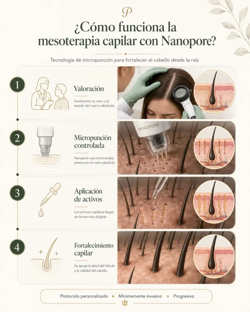 Cómo funciona la mesoterapia capilar en Bogotá - Praesenti clinica estética