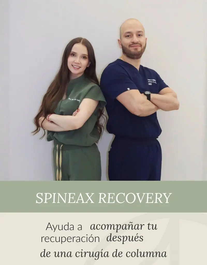 Protocolo de recuperación de cirugía de columna den Bogotá, Colombia - Clínica estética praesenti - centro de neurocirugía y cirugía de columna SpineAx