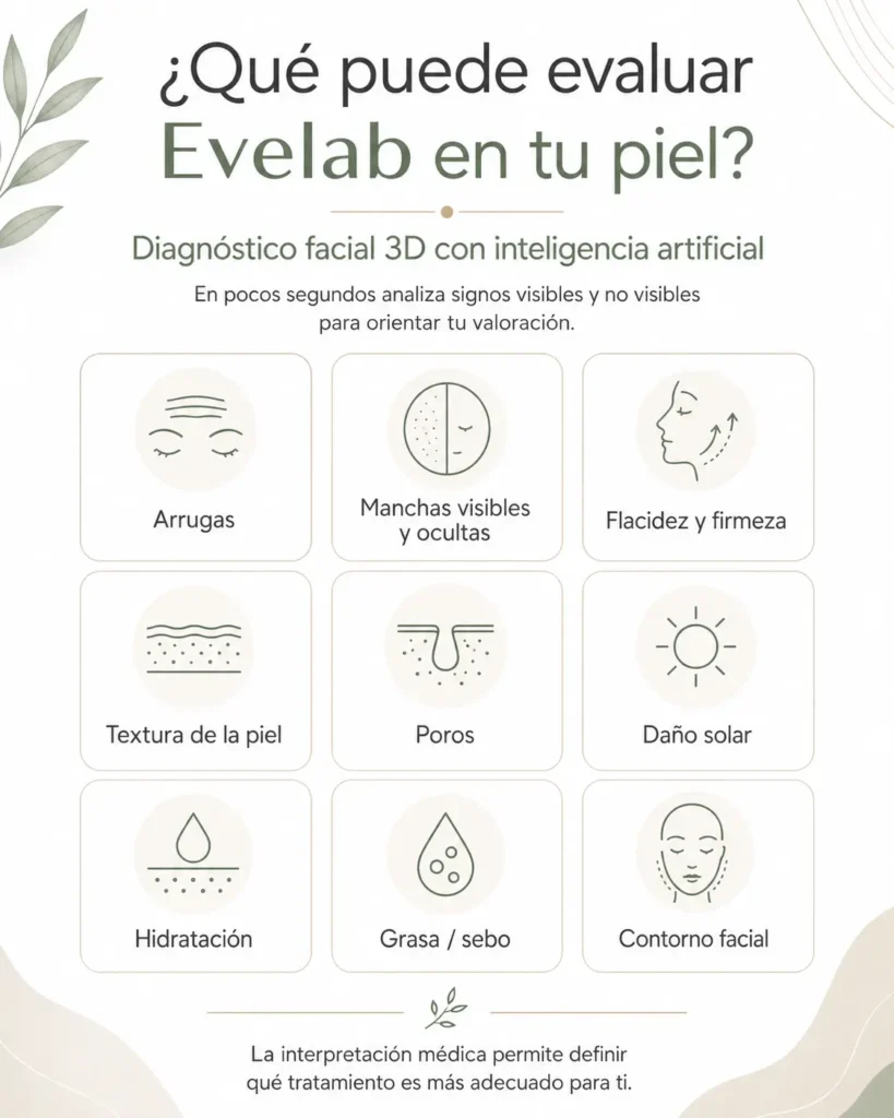 Scanner facial con evelab en Bogotá - Clínica estética Praesenti