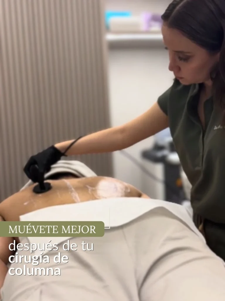 Spineax recovery - Postoperatorio de cirugía de columna en Bogotá, Colombia - Clínica estética Praesenti