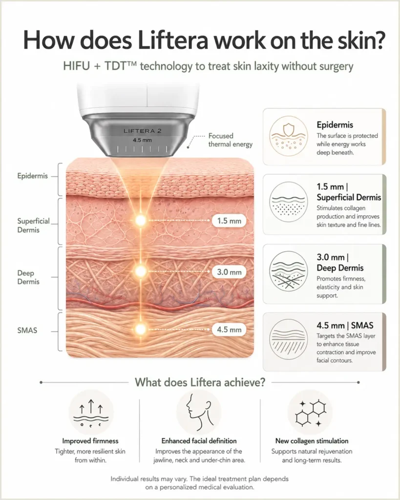 How does Liftera work on the skin - Praesaenti - Bogotá, Colombia