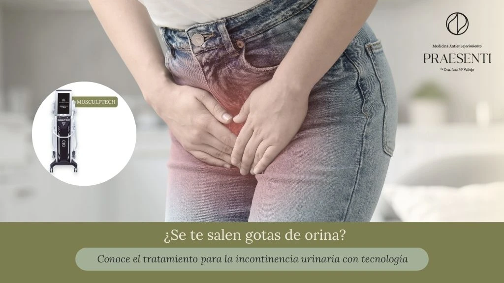 ¿Se te salen gotas de orina Conoce el tratamiento para la incontinencia urinaria con tecnología - PRAESENTI - Bogotá 2
