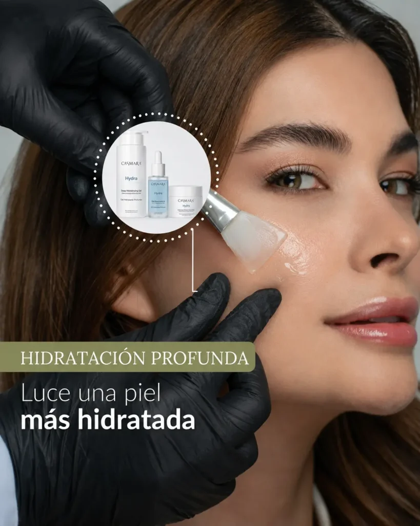 Hidratación facial profunda-Praesenti Clínic en Bogotá-Casmara